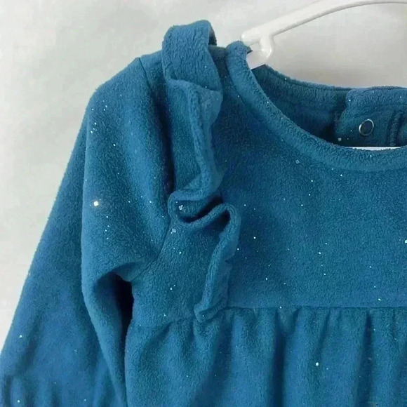 Baby Girl Fleece Body Suit | 6 Month Baby girl Outfit - Picture 3 of 8